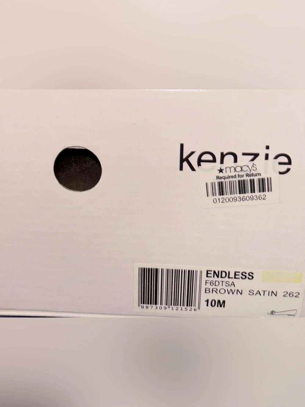kenzie Brown Embellished Ballet Flats